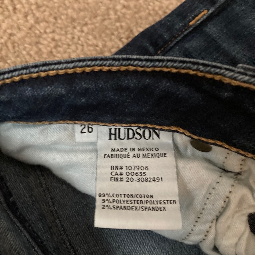 Hudson jeans size 26